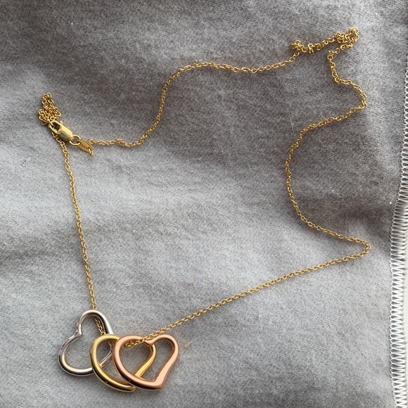 3 heart necklace - Picture 3 of 6